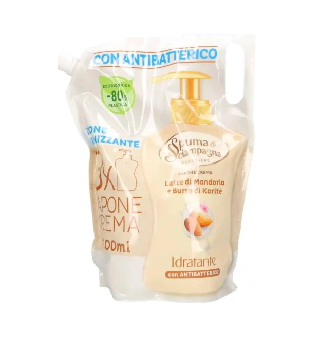 Sapun Lichid Spuma Di Sciampagna Crema Rezerva 1000ml Mandorla